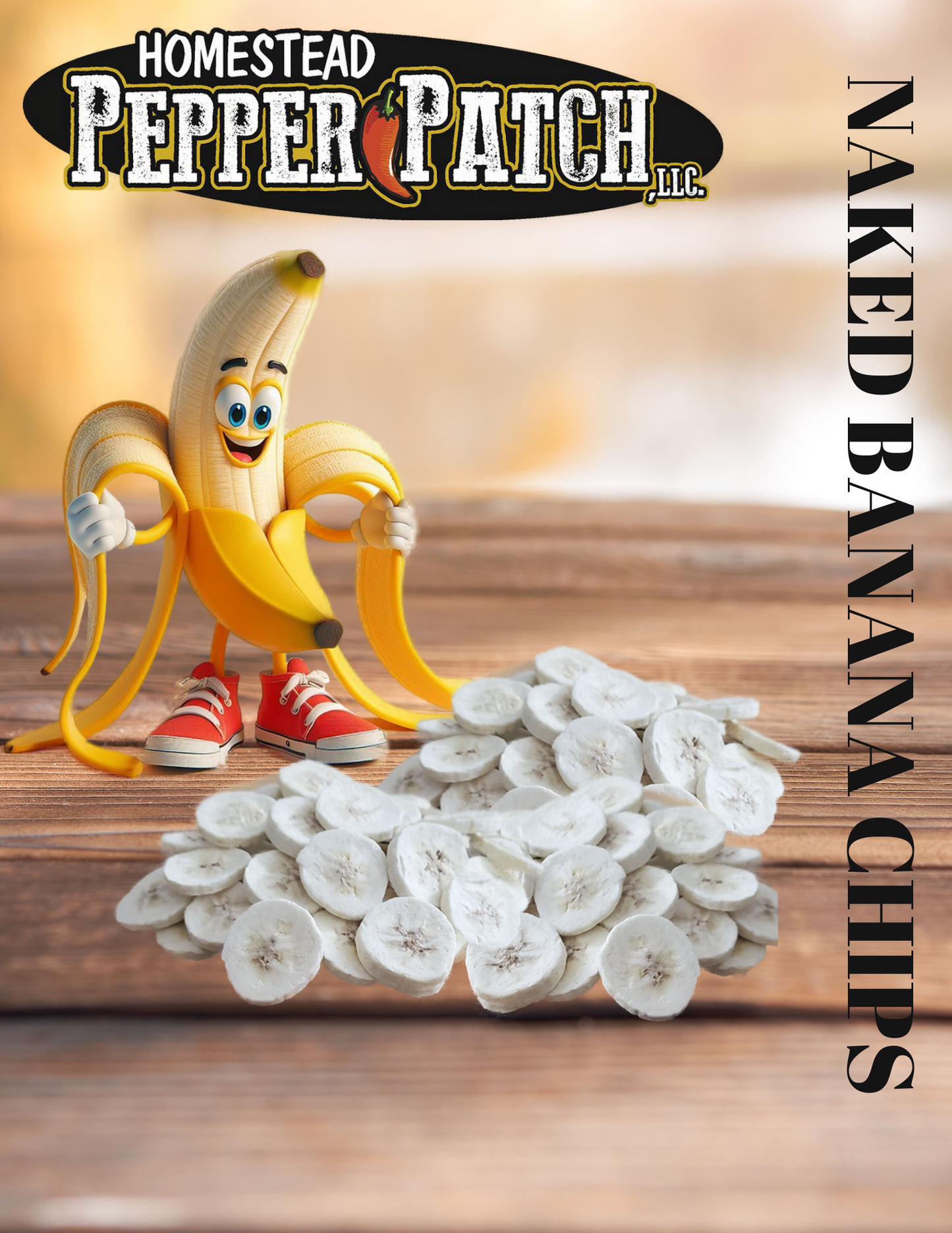 FREEZE DRIED NAKED BANANA CHIPS