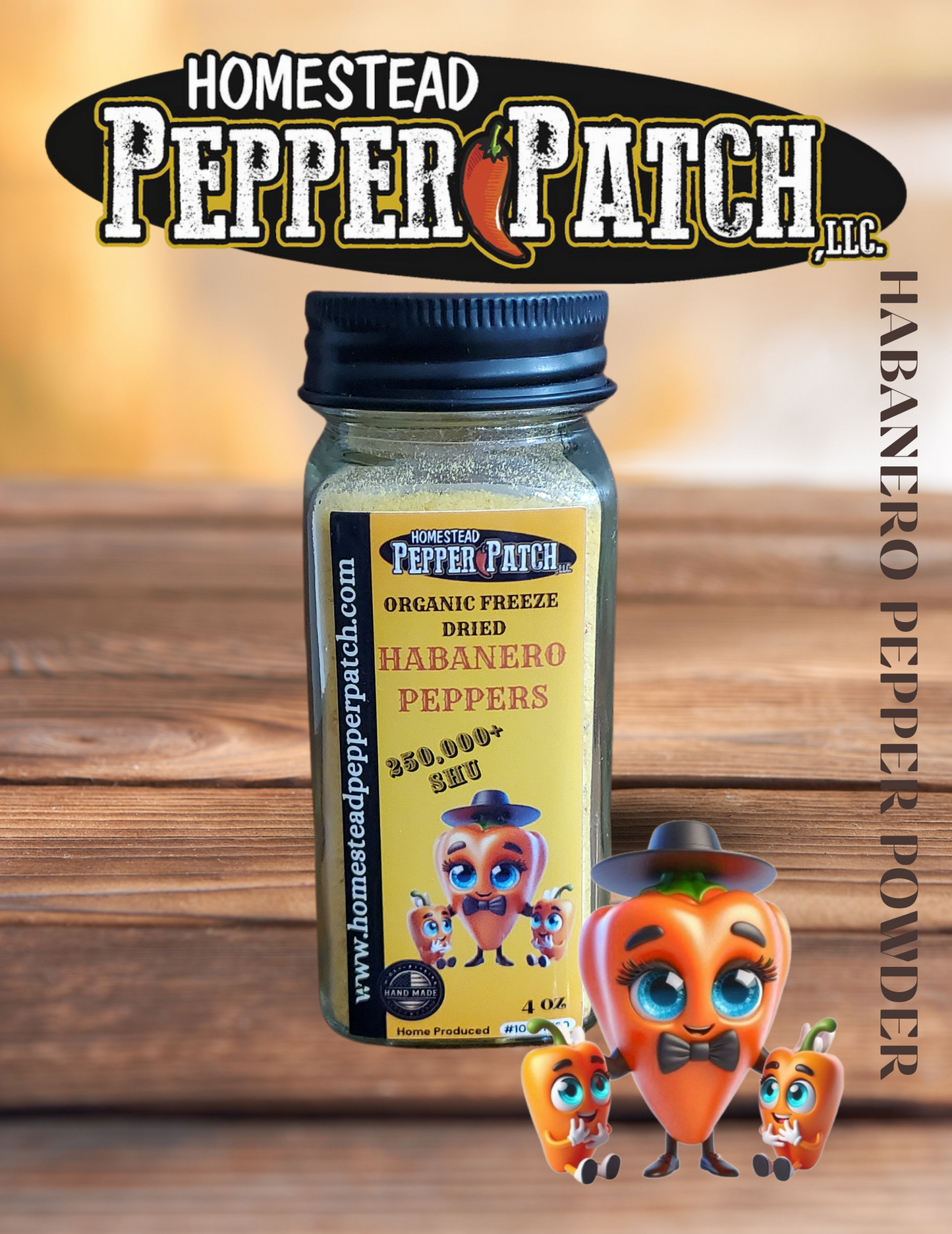 HABANERO PEPPER POWDER (ORGANIC)