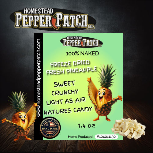 FREEZE DRIED NAKED PINEAPPLE 1.4oz