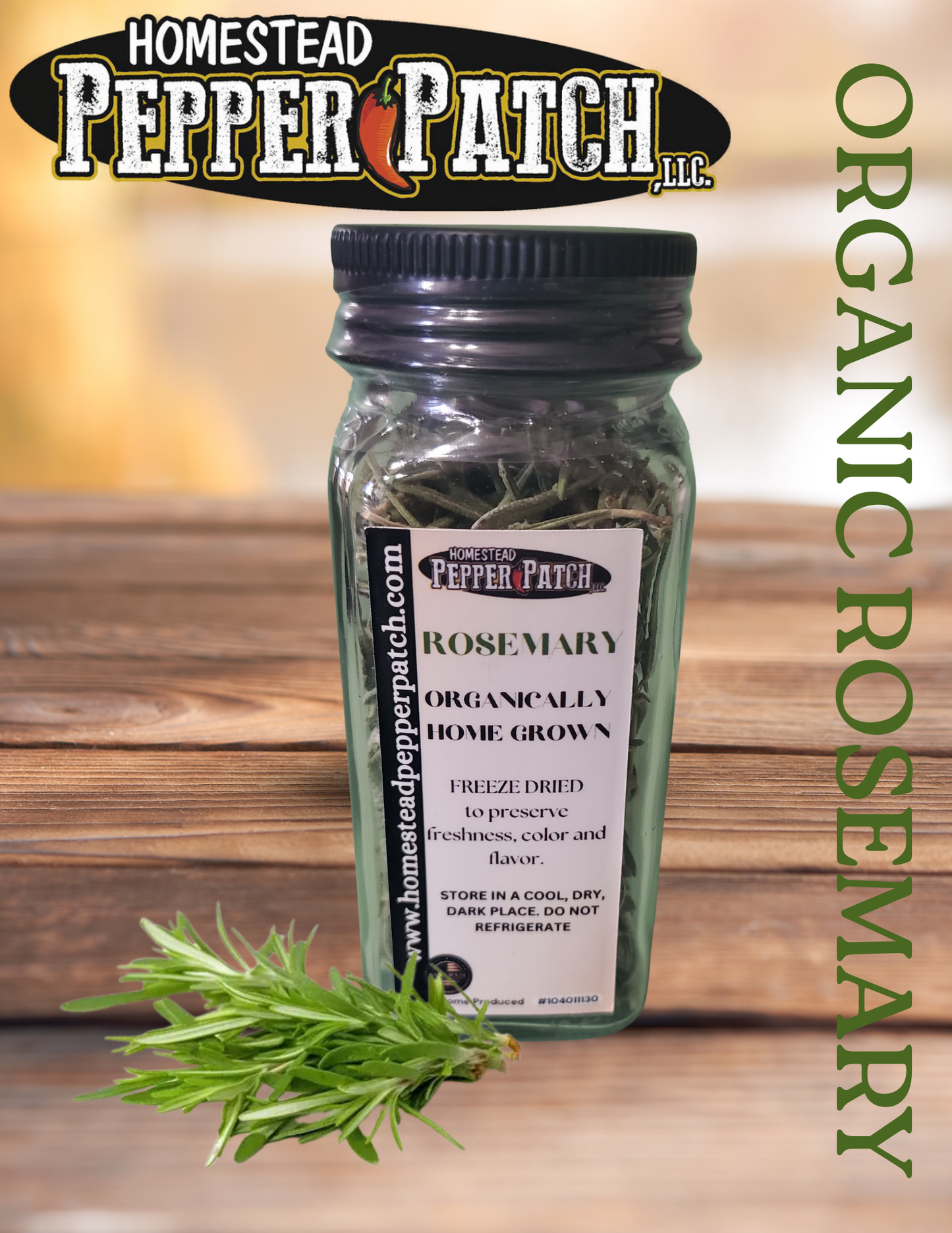 FREEZE DRIED ORGANIC ROSEMARY