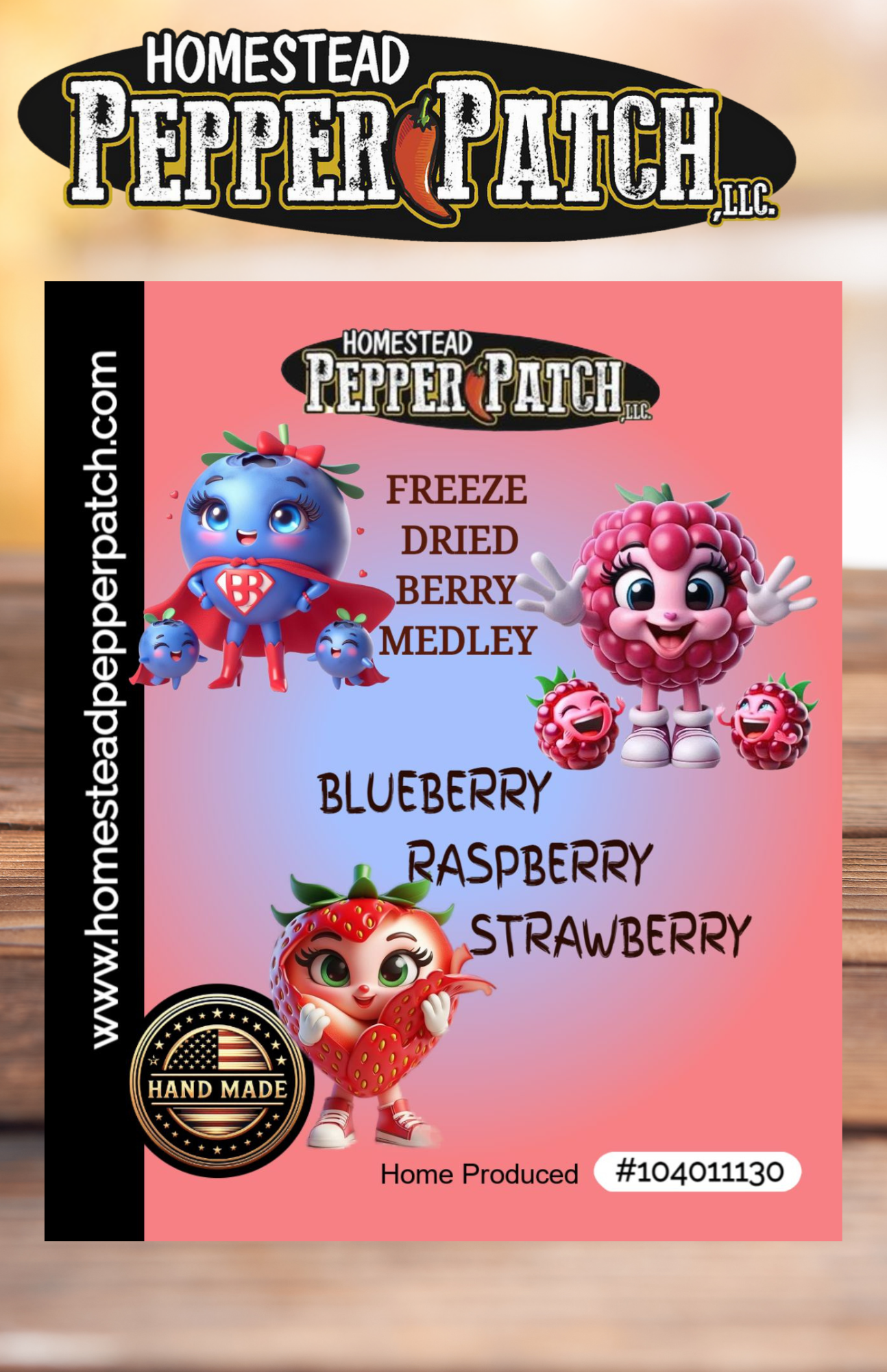 Freeze Dried BERRY MEDLEY