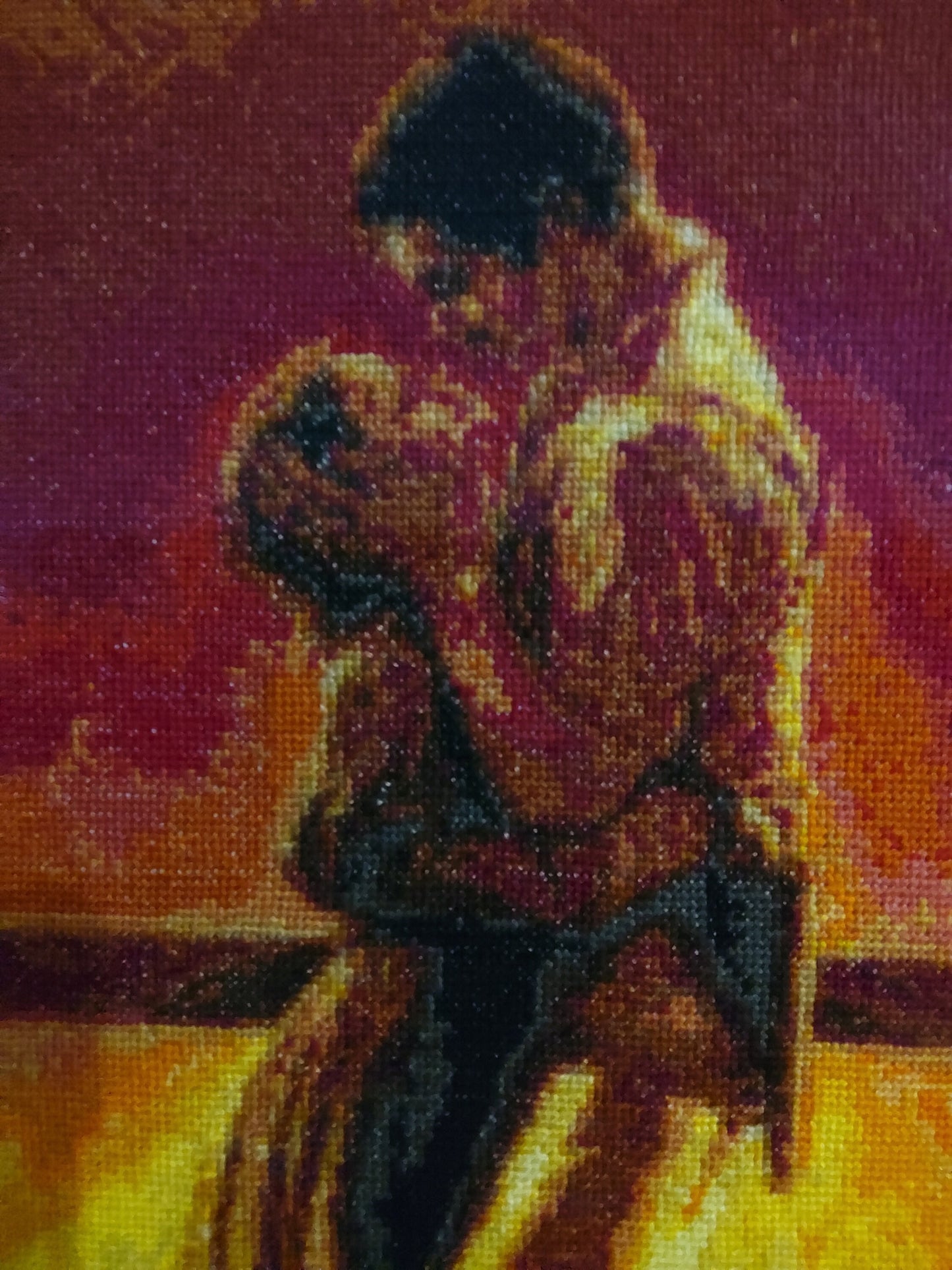 Gone With The Wind "Fiery Kiss" Cross Stitch FREE SHIPPING