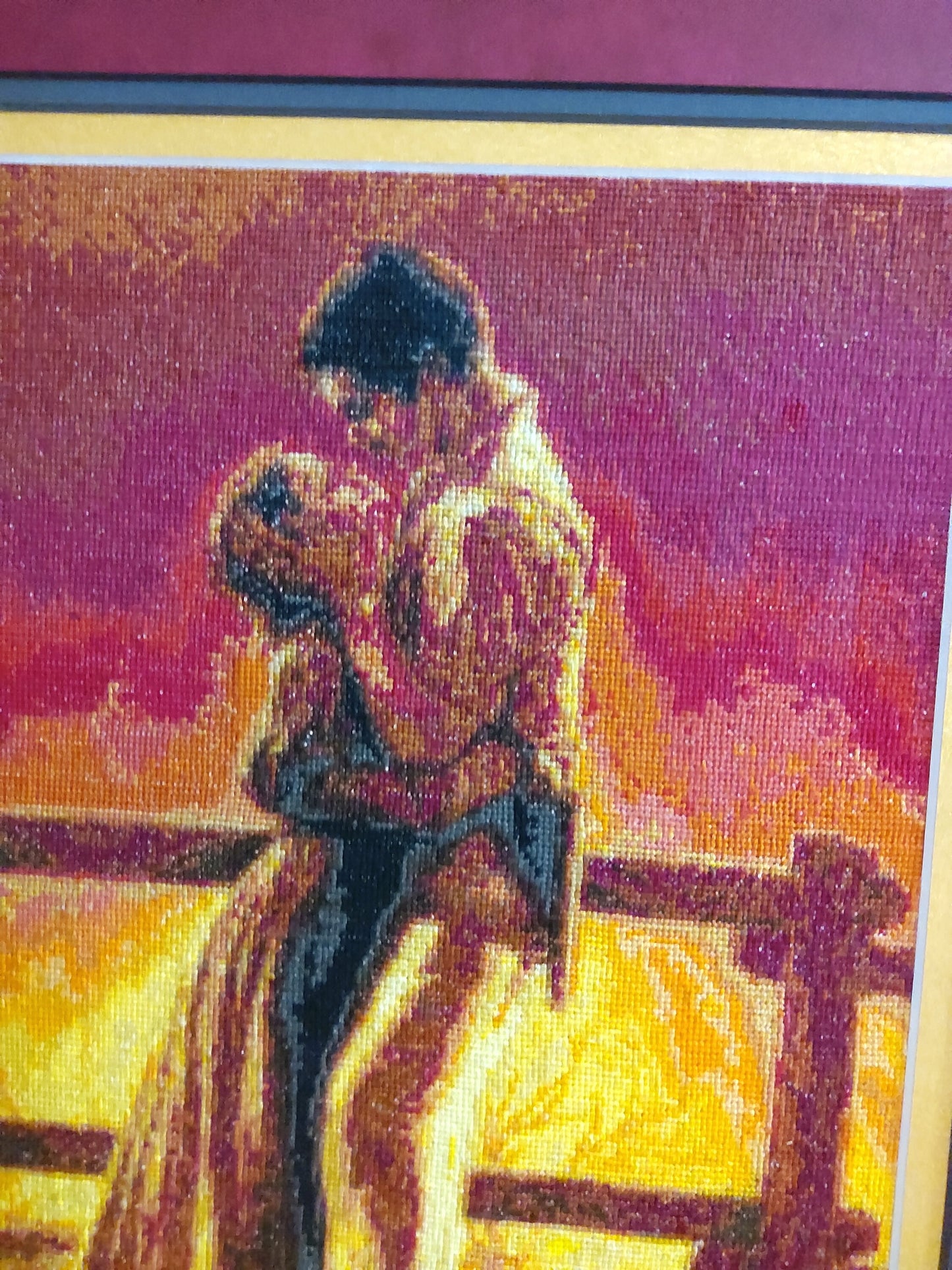 Gone With The Wind "Fiery Kiss" Cross Stitch FREE SHIPPING