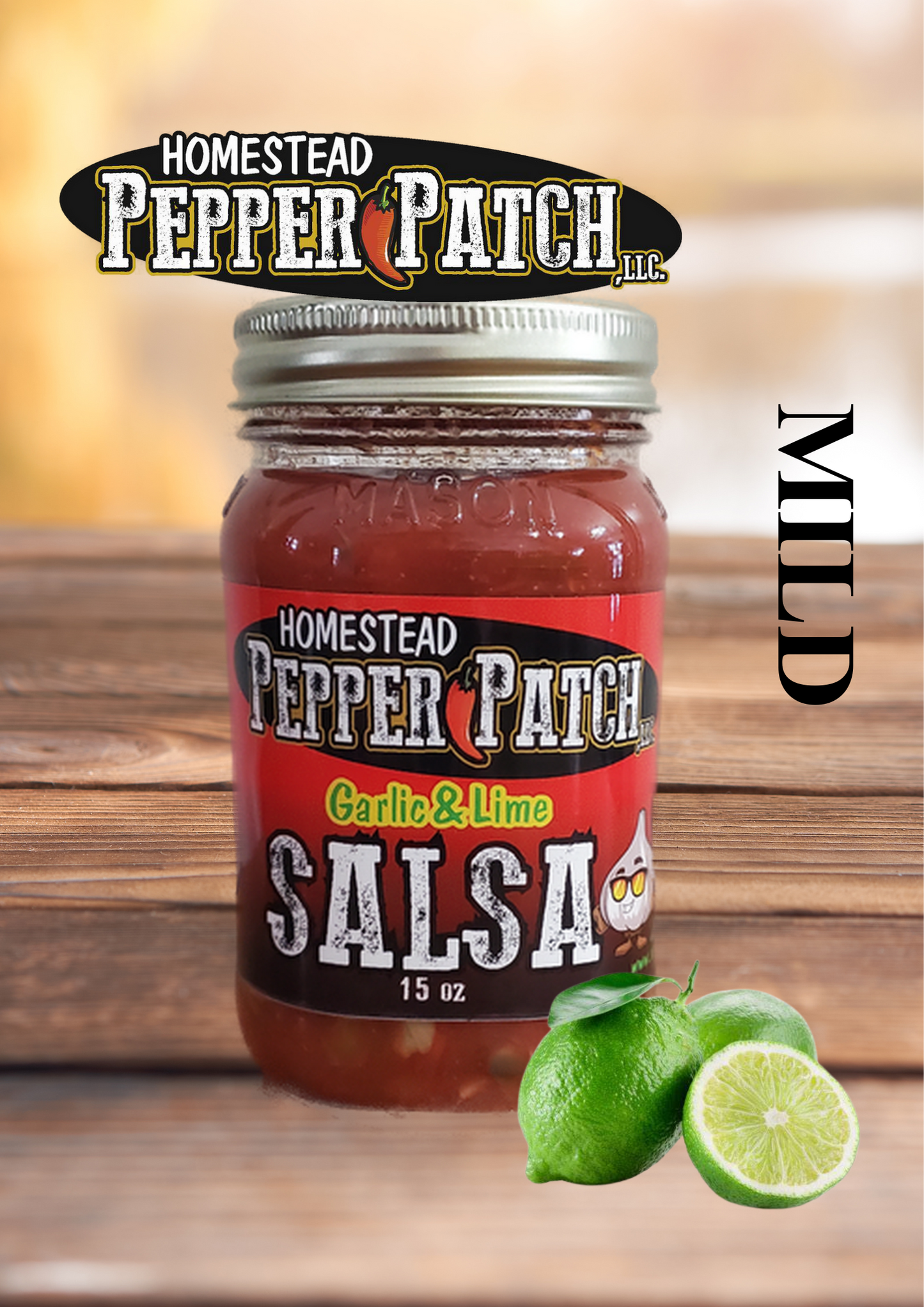 Garlic Lime Zesty Salsa MILD