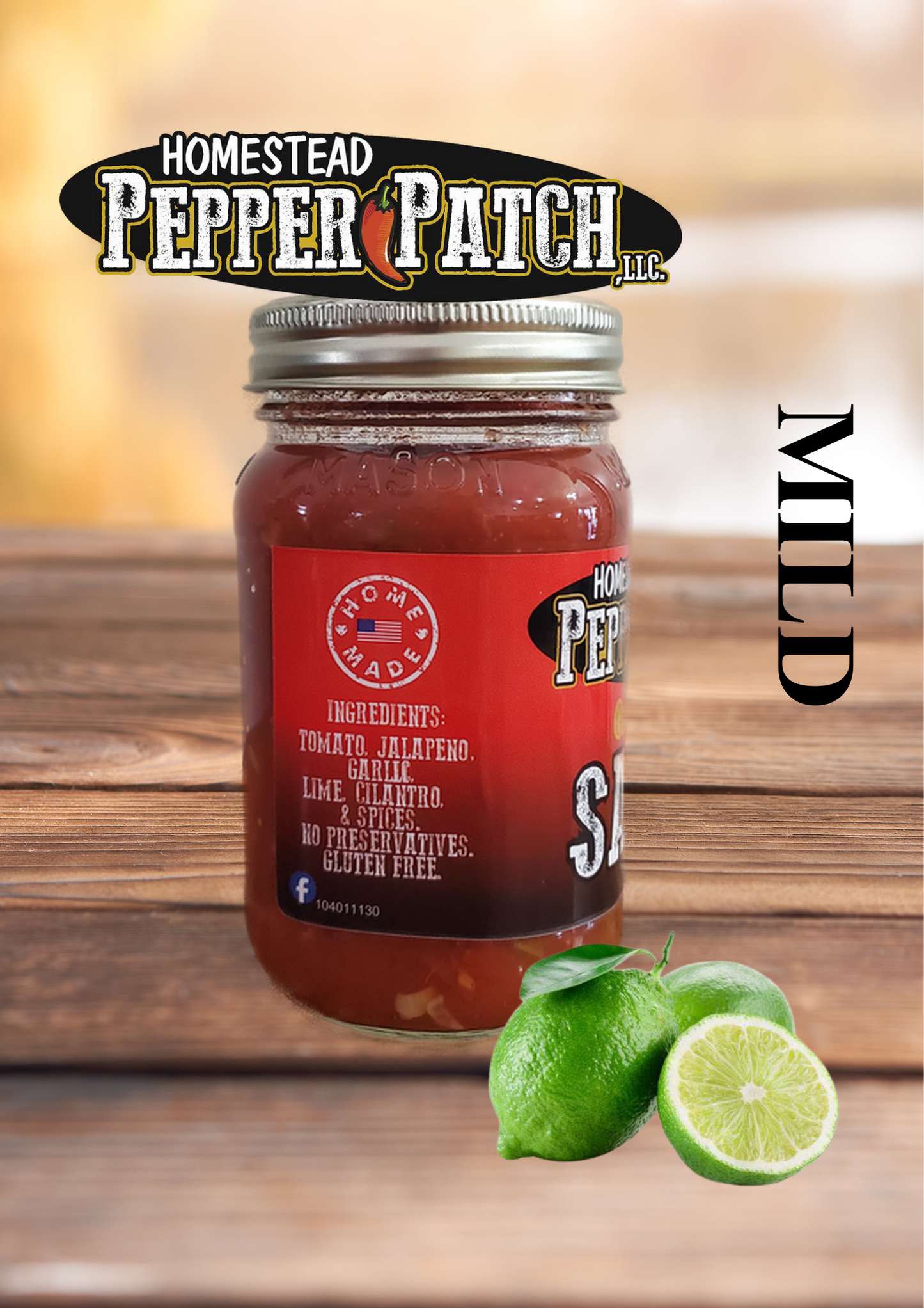 Garlic Lime Zesty Salsa MILD