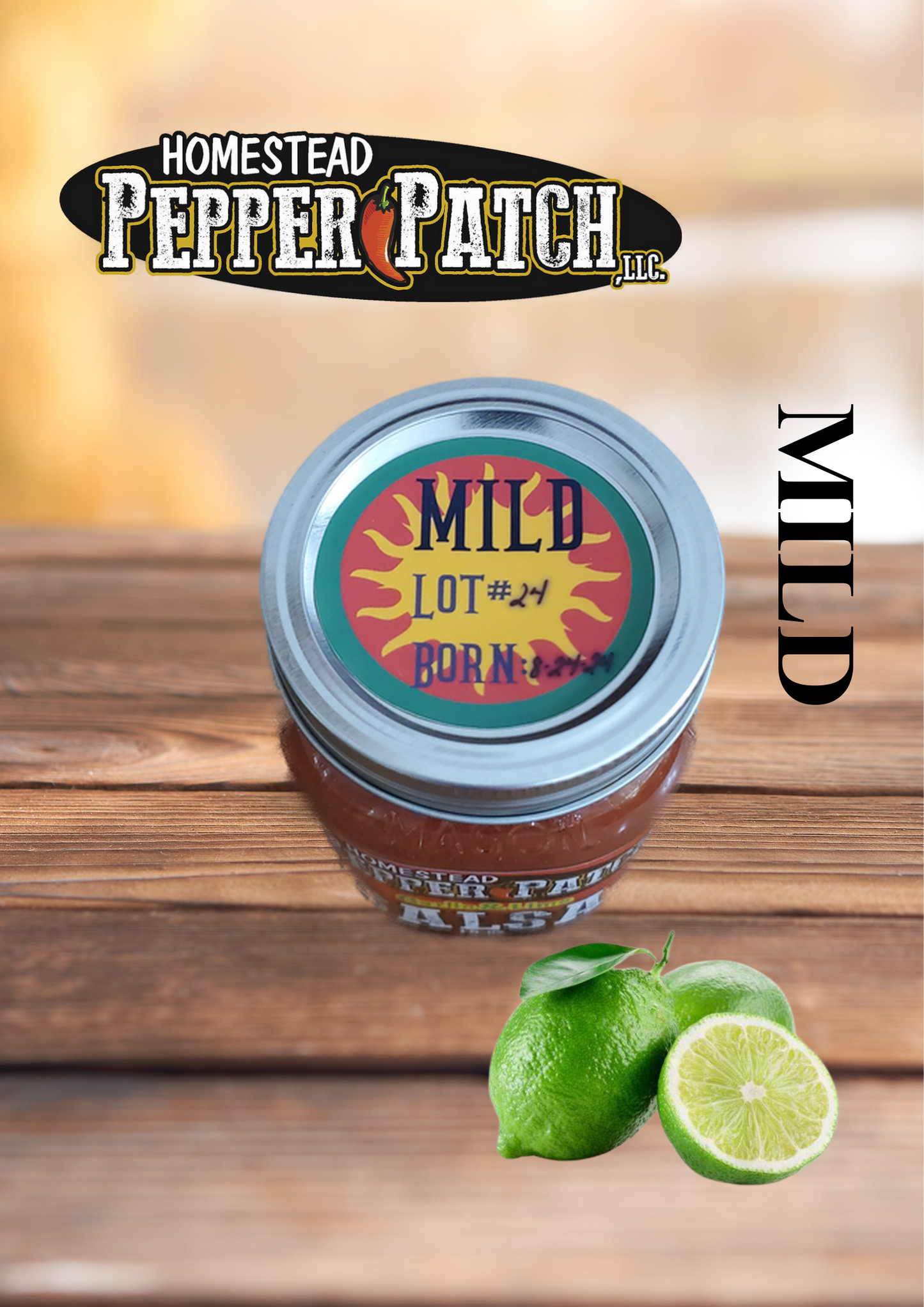 Garlic Lime Zesty Salsa MILD