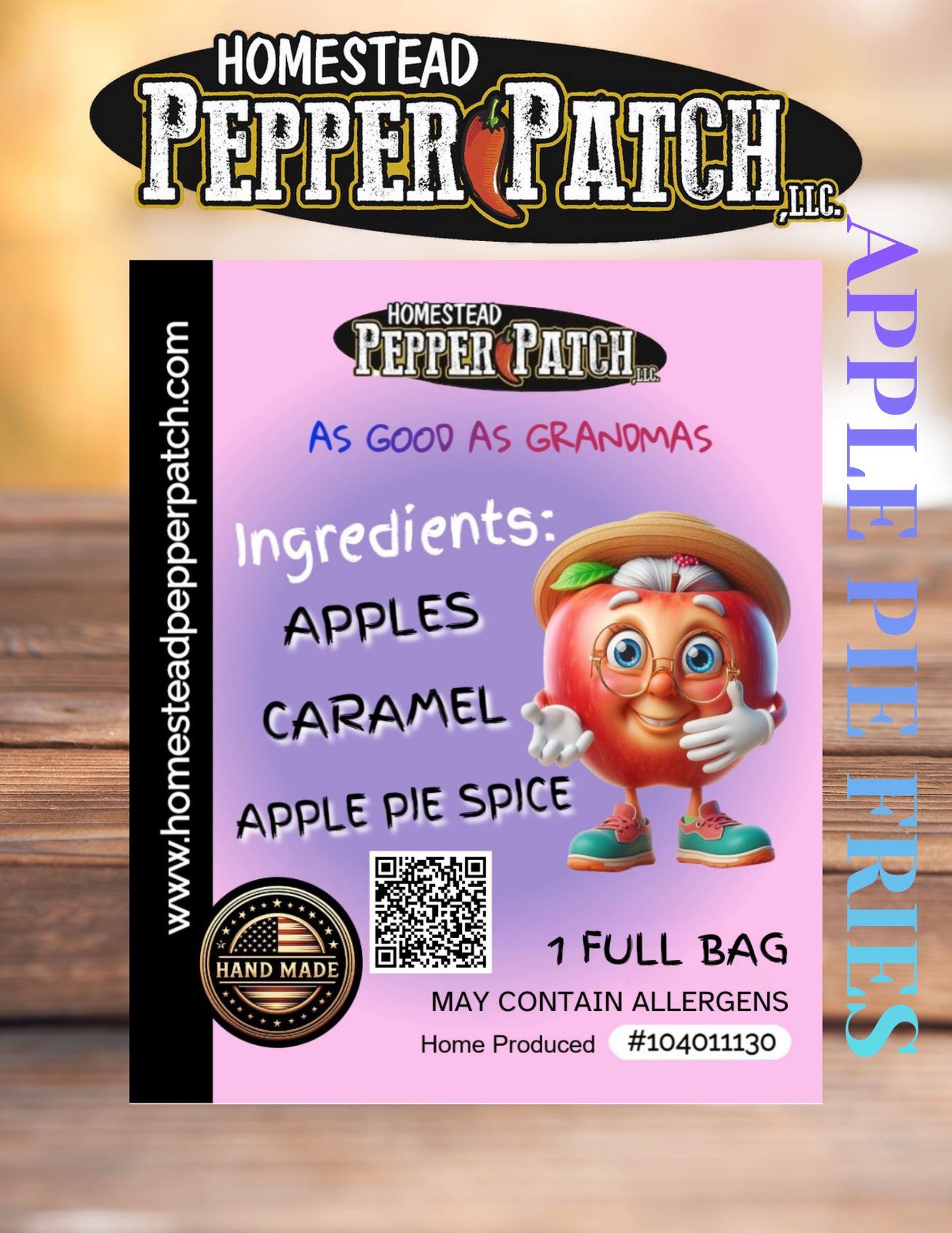 FREEZE DRIED APPLE PIE FRIES