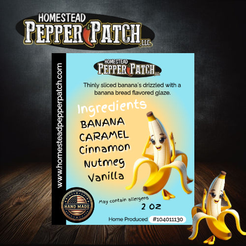 FREEZE DRIED BANANA BREAD BANANA CHIPS 2oz