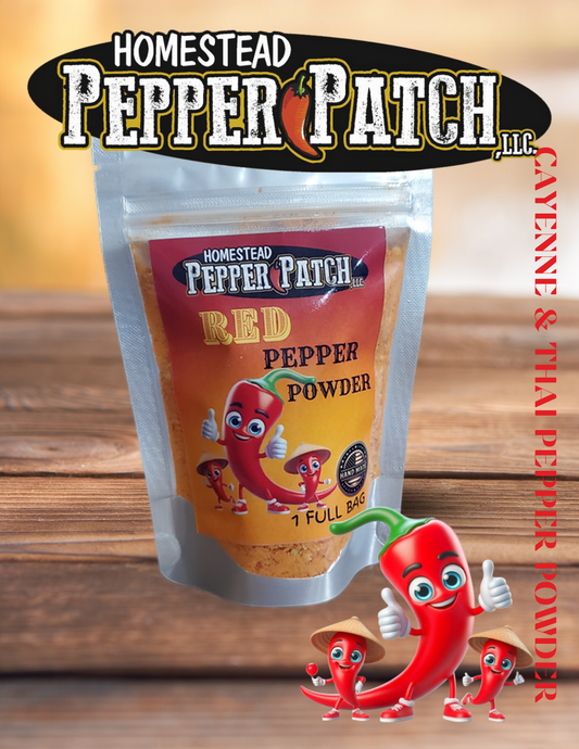 CAYENNE & THAI PEPPER POWDER (ORGANIC)