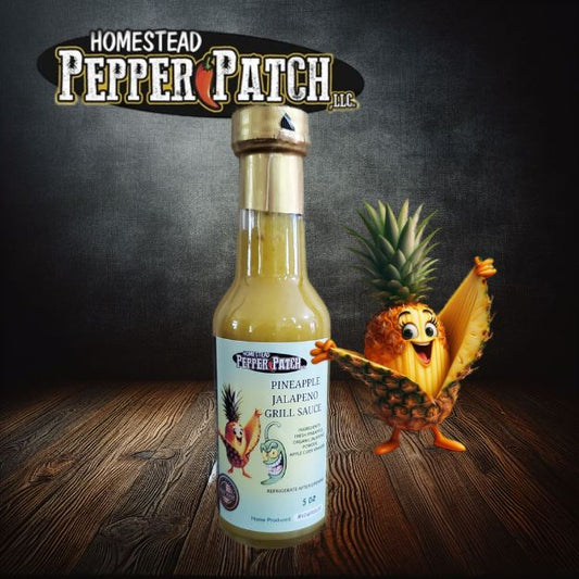 PINEAPPLE JALAPENO GRILL SAUCE 5 oz