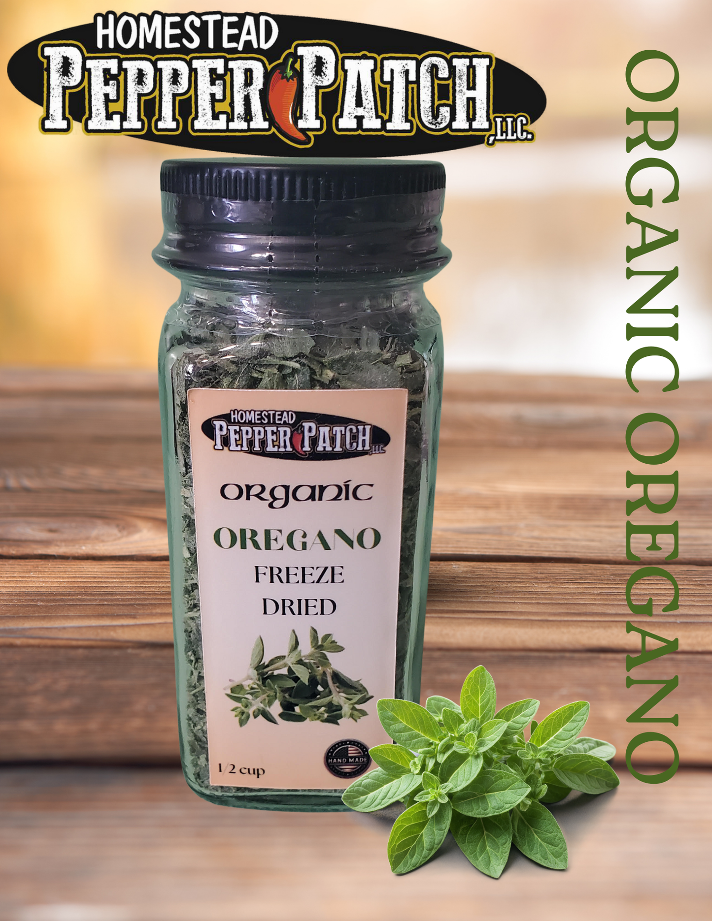 FREEZE DRIED ORGANIC OREGANO