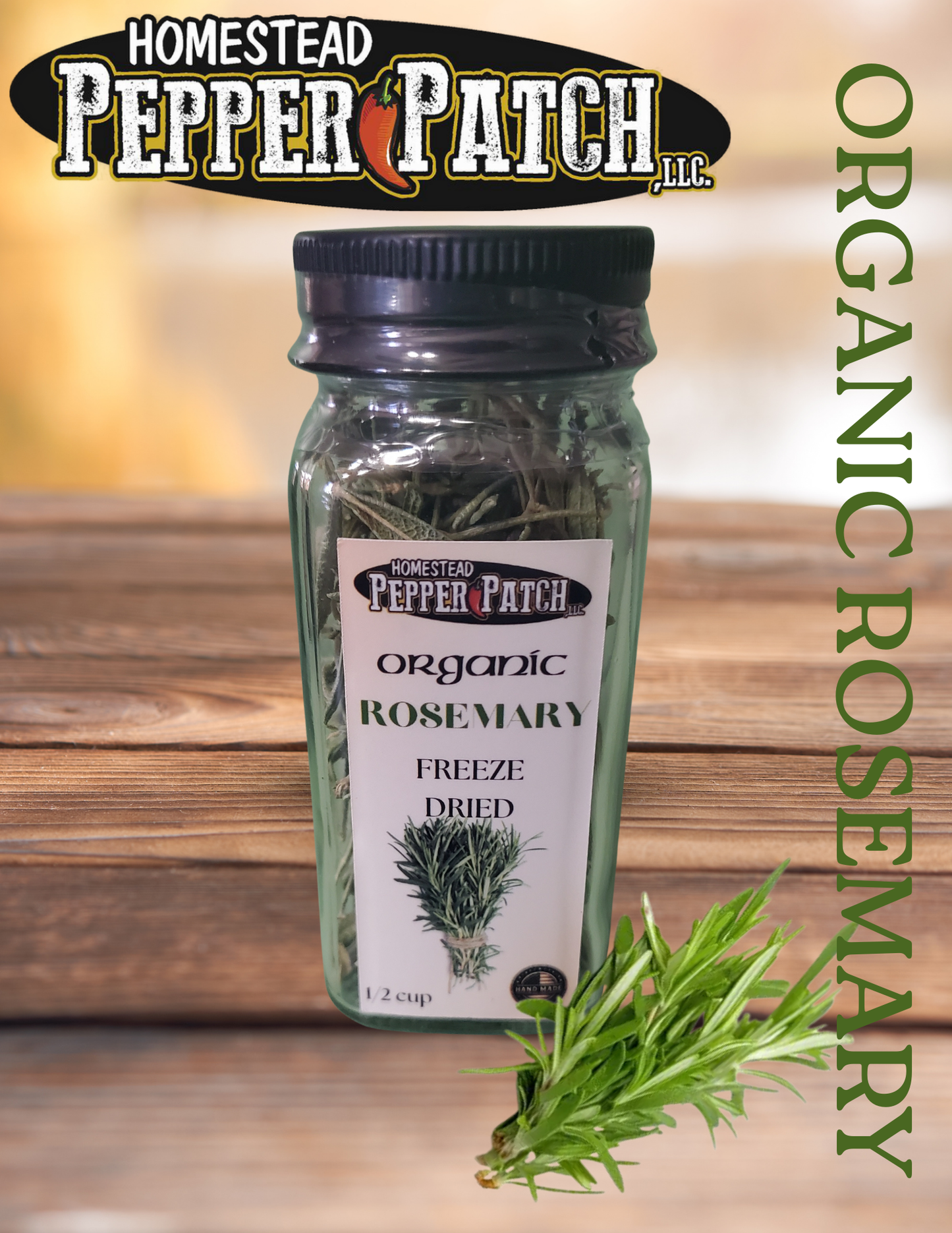 FREEZE DRIED ORGANIC ROSEMARY
