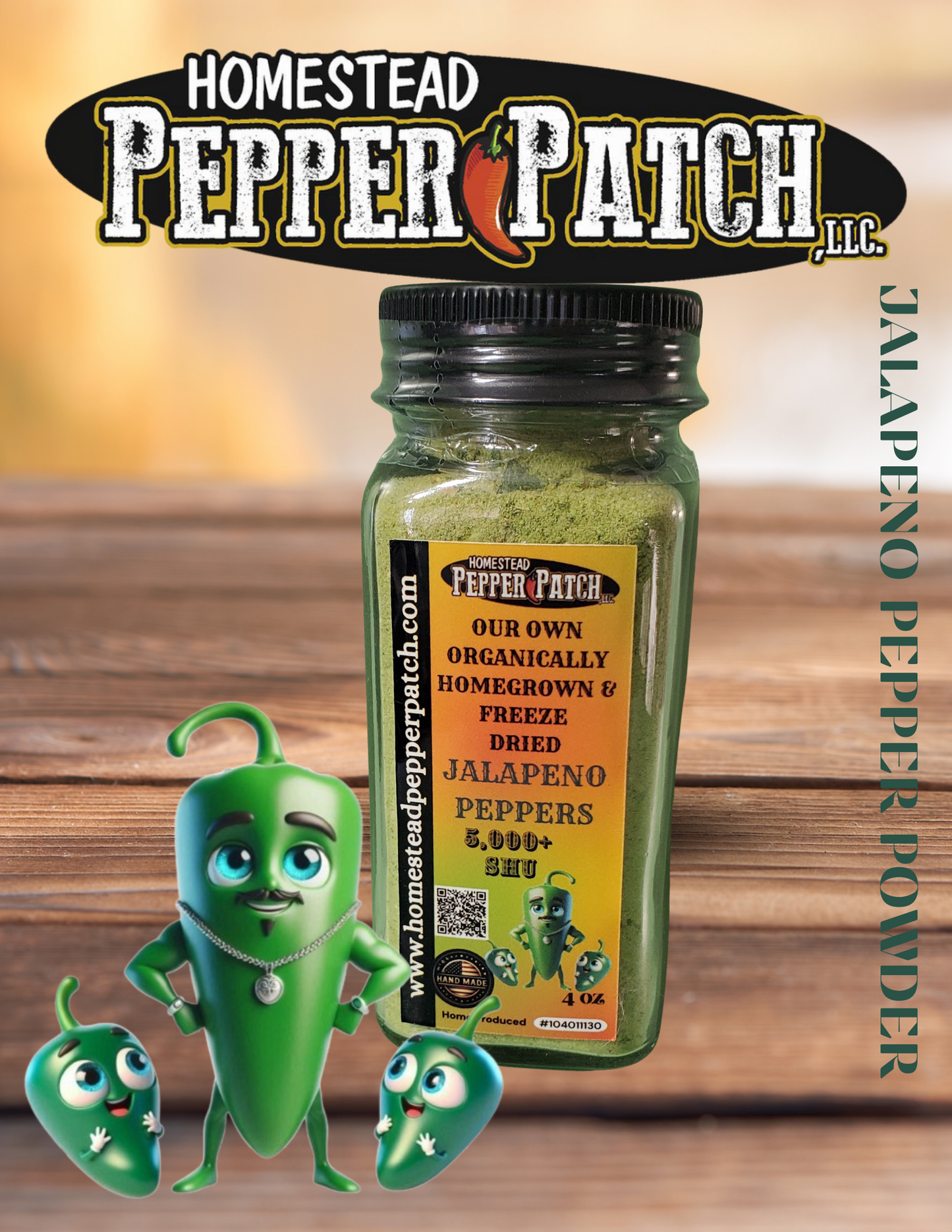 JALAPENO PEPPER POWDER (ORGANIC)