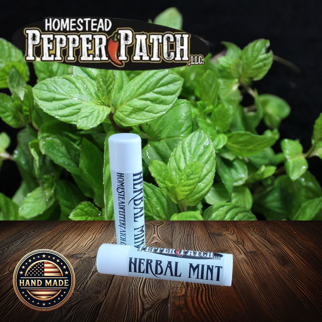 HERBAL MINT HANDMADE LIP BALM