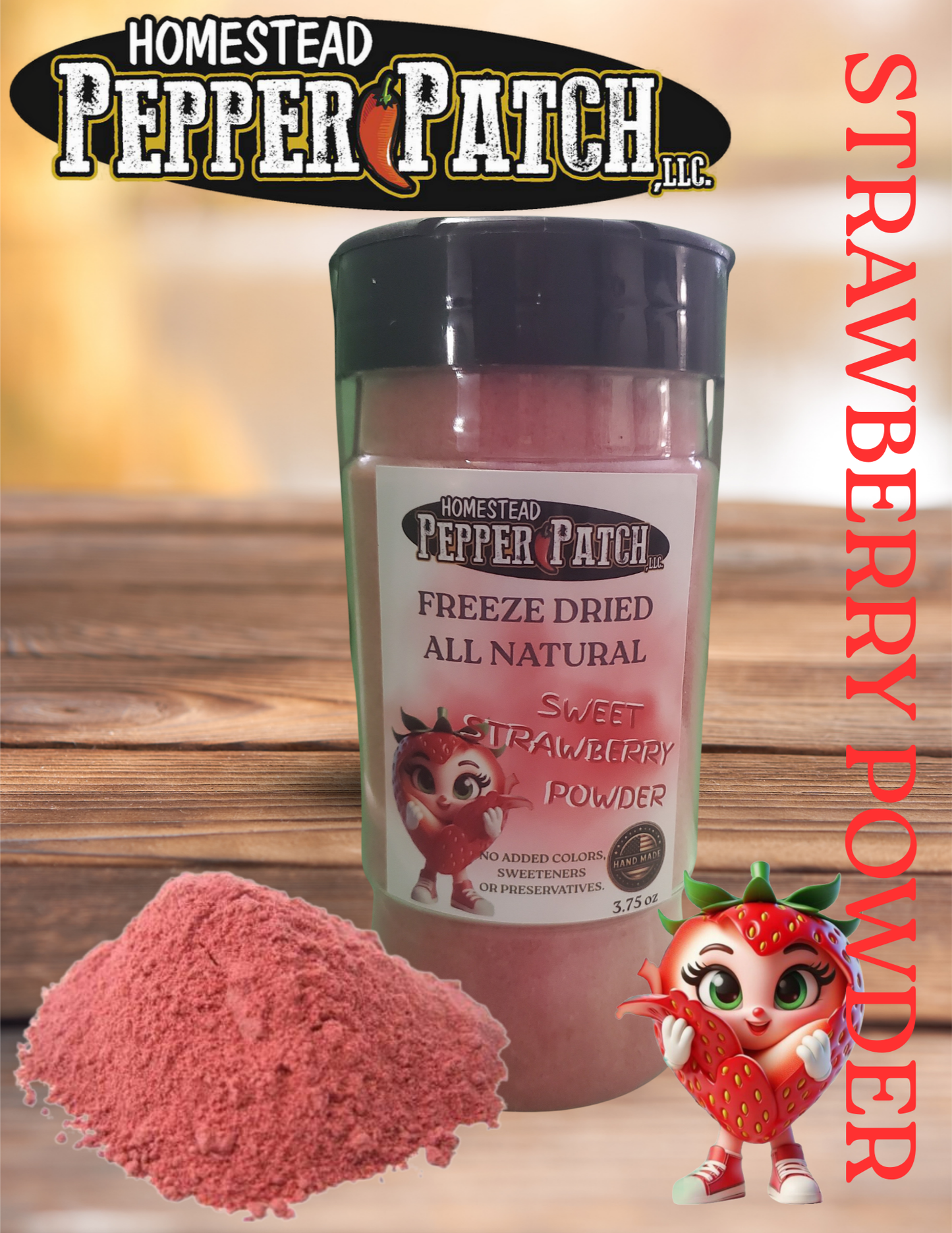 FREEZE DRIED STRAWBERRY POWDER