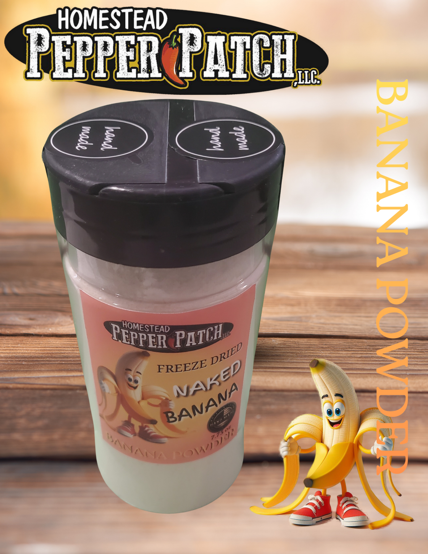 FREEZE DRIED BANANA POWDER