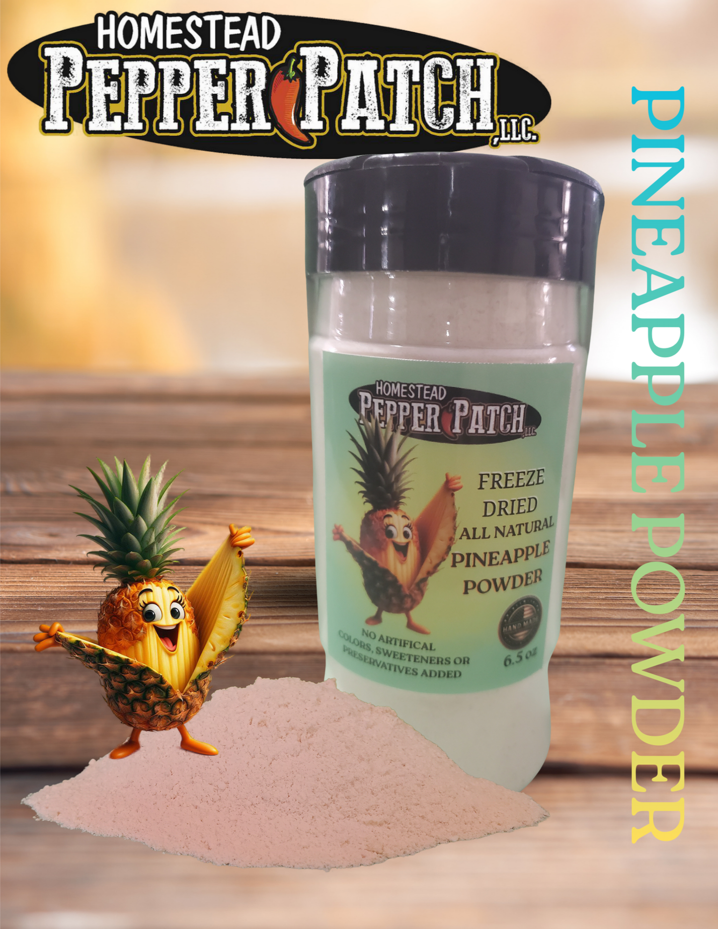 FREEZE DRIED PINEAPPLE POWDER