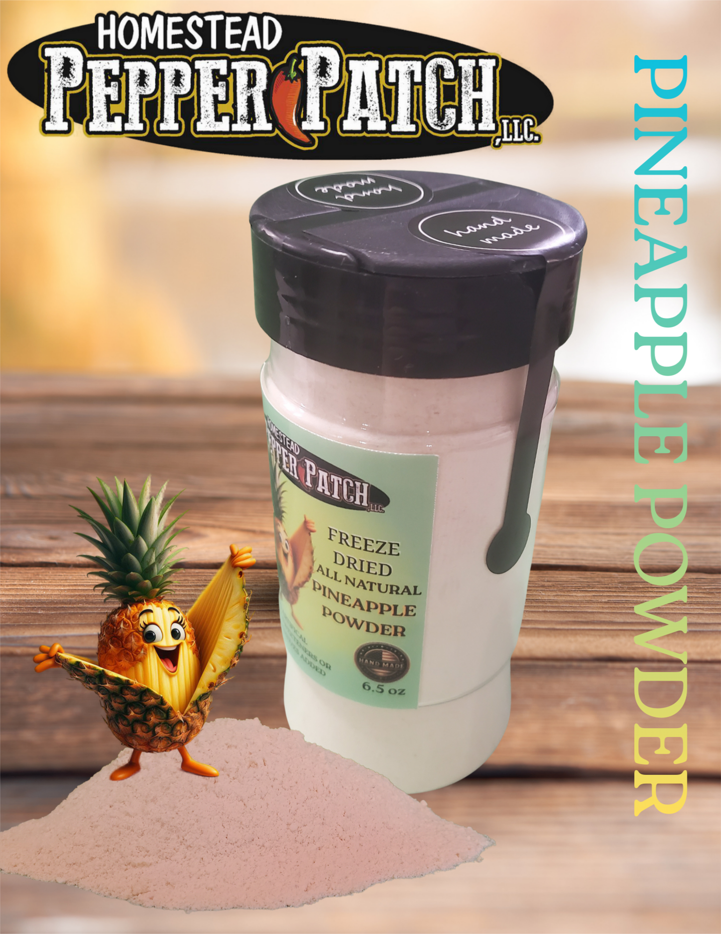 FREEZE DRIED PINEAPPLE POWDER