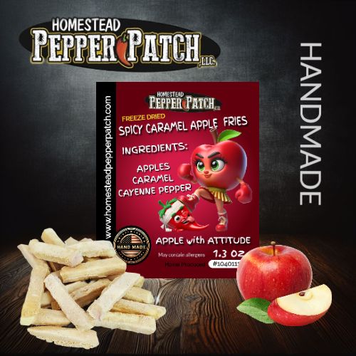 FREEZE DRIED SPICY APPLE FRIES 2oz