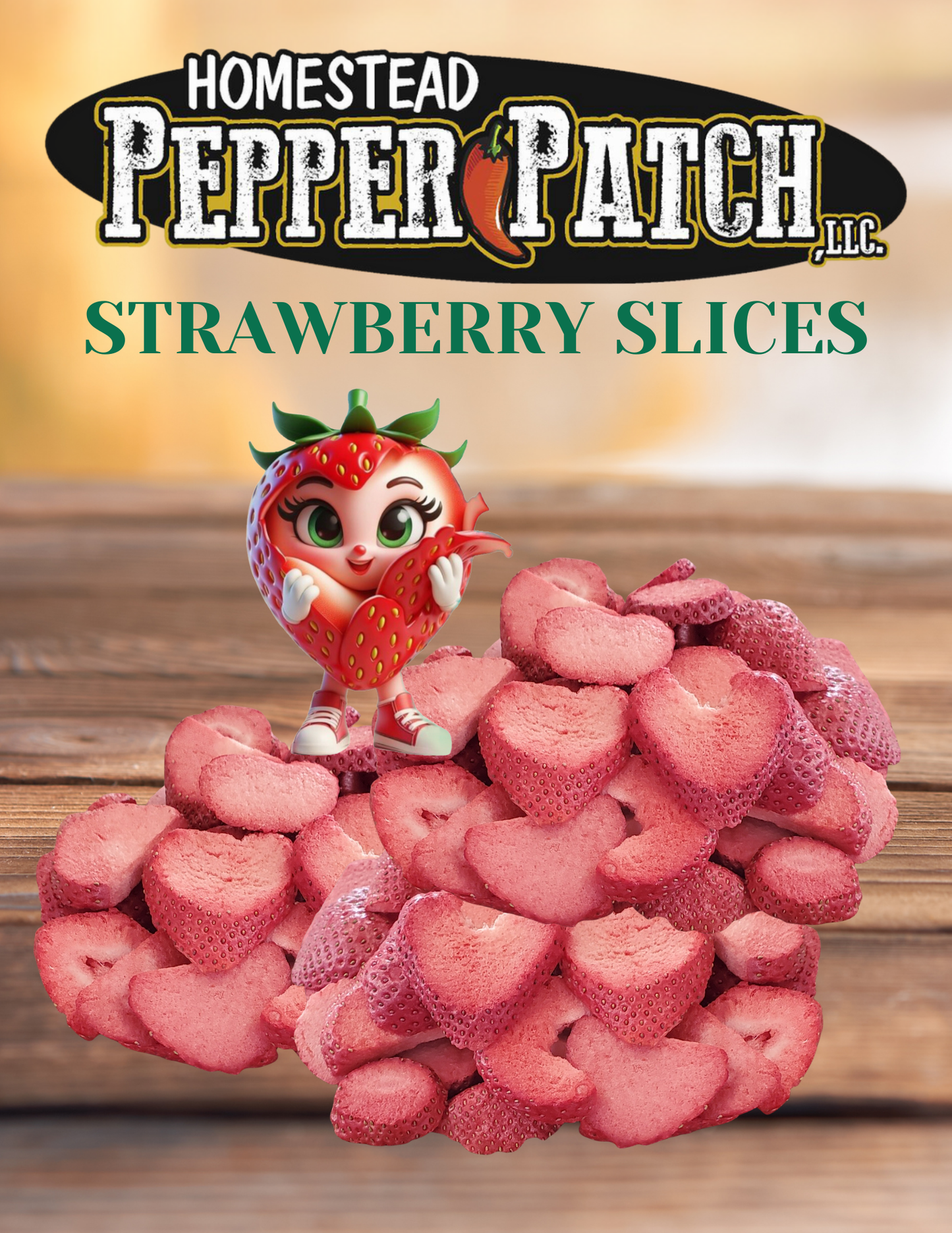 FREEZE DRIED NATURAL STRAWBERRIES