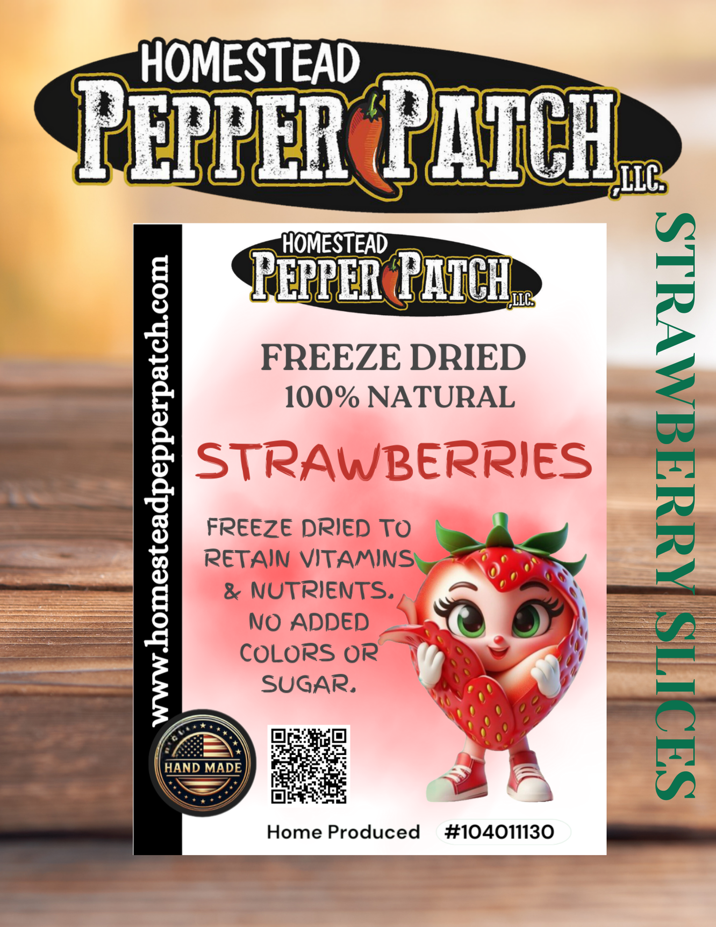 FREEZE DRIED NATURAL STRAWBERRIES