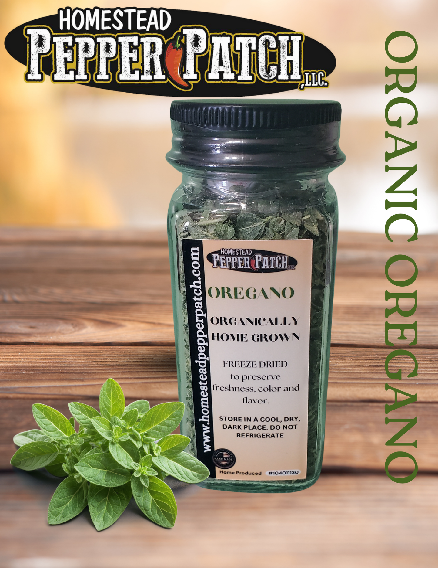 FREEZE DRIED ORGANIC OREGANO